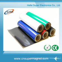 Thin PVC Laminated Magnetic Soft Sheet Rubber Flexible Magnet Roll